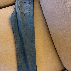 Levi's Blue Straight Leg Jeans